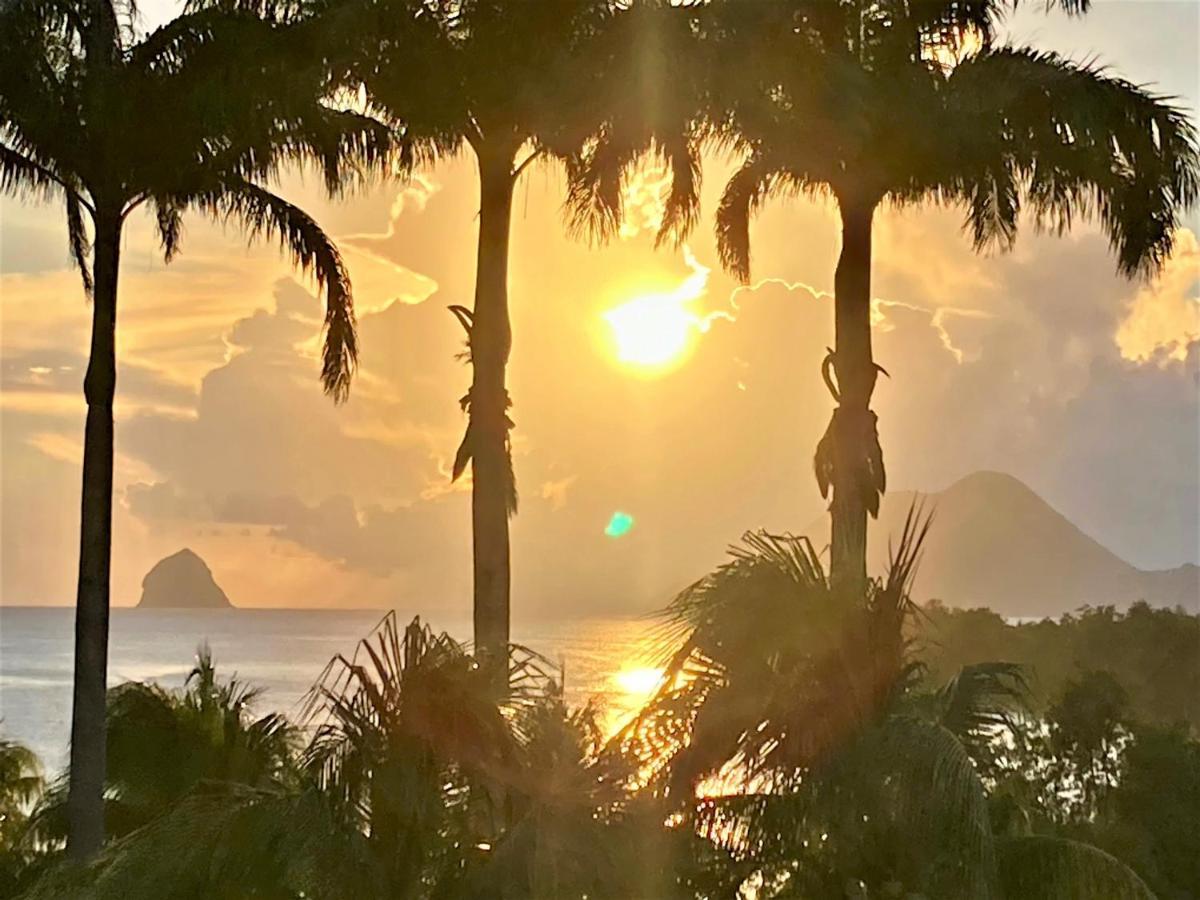 Superbe Studio Martinique Vue Rocher Du Diamant Sainte-Luce Esterno foto